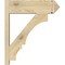 Ekena Millwork Balboa Rough Sawn Arts and Crafts Outlooker, Douglas Fir, 8"W x 26"D x 30"H OUT08X26X30BOA03RDF - alternate 3